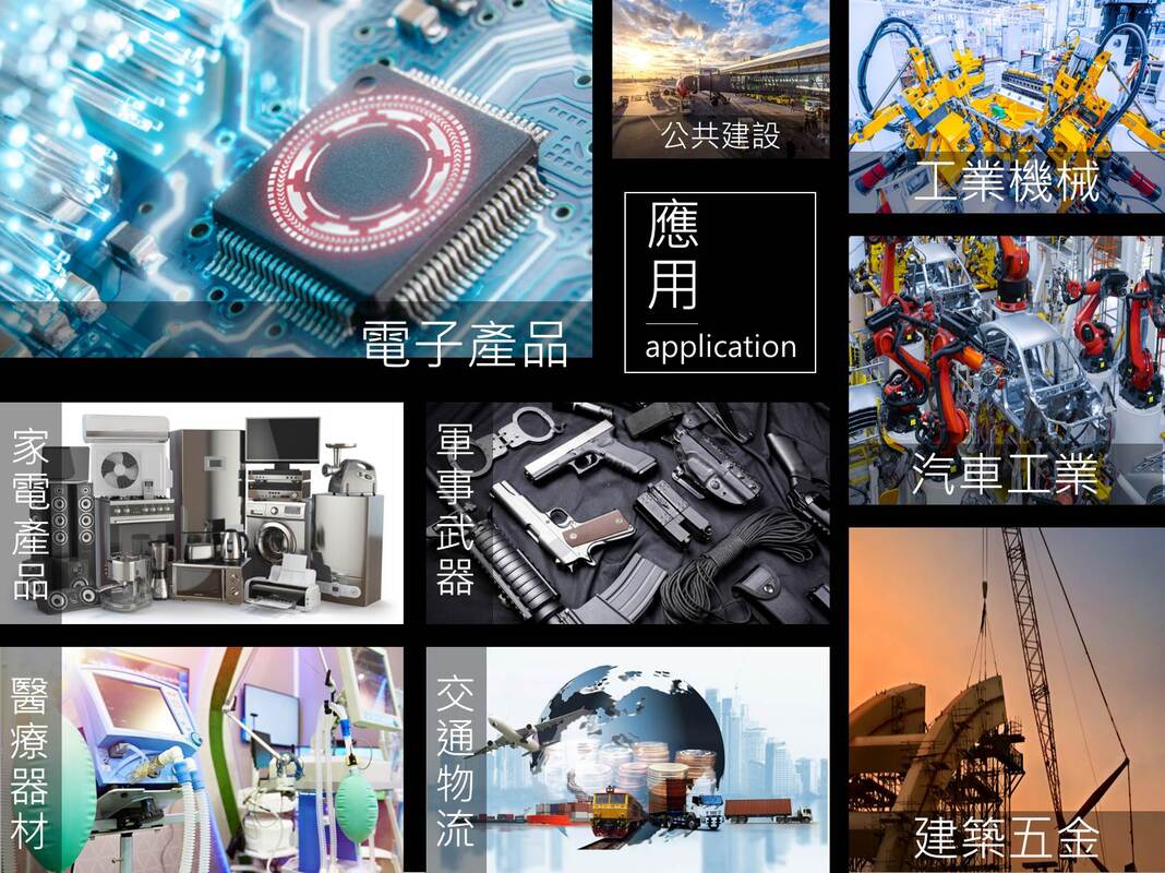 沖壓技術廣泛應用於各產業,製造各種不同形狀和尺寸的產品。電子、工業、公共建設、家電、軍事、汽車、醫療、交通、建築五金等行業均有應用!
